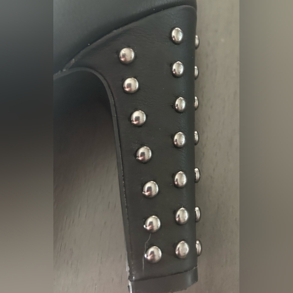 Torrid Studded Heel Over The Knee Boots. Never Worn - Picture 3 of 7